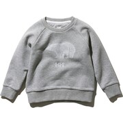 K BEAR SWEAT CREW HJ31955 ミックスグレー 140サイズ [アウトドア スウェット キッズ]