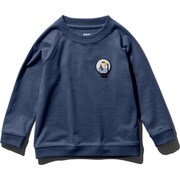 K L/S FYR WAPPEN T HJ31957 （HB）ヘリーブルー 100cm [アウトドア トップス キッズ]