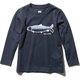 K L/S LAX TEE HJ31959 （HB）ヘリーブルー 100cm [アウトドア トップス キッズ]