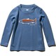 K L/S LAX TEE HJ31959 クワイエットブルー 140サイズ [アウトドア カットソー キッズ]