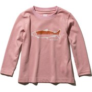 K L/S LAX TEE HJ31959 ヴィンテージコーラル 110サイズ [アウトドア カットソー キッズ]