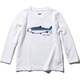 K L/S LAX TEE HJ31959 ホワイト 120サイズ [アウトドア カットソー キッズ]