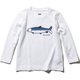 K L/S LAX TEE HJ31959 （W）ホワイト 100cm [アウトドア トップス キッズ]