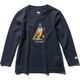 K L/S ANIMAL TEE HOJ31959 (HB)ヘリーブルー 110cm [アウトドア カットソー キッズ]
