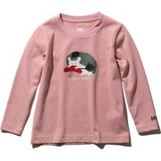 K L/S ANIMAL TEE HOJ31959 (VC)ヴィンテージコーラル 130cm [アウトドア カットソー キッズ]
