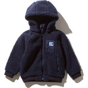 ファイバーパイルサーモフーディー（キッズ） K FIBERPILETHERMO Hoodie HOJ51951 （N）ネイビー 110cm [キッズ用ウェア]
