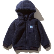 ファイバーパイルサーモフーディー（キッズ） K FIBERPILETHERMO Hoodie HOJ51951 （N）ネイビー 120cm [キッズ用ウェア]