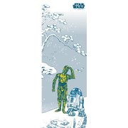 スター・ウォーズ 手ぬぐい C-3PO＆R2-D2 雪中機械人 [キャラクターグッズ]