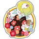 カナヘイの小動物 トラベルステッカー 壁紙コレクション 4 kimono [キャラクターグッズ]