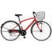 シティサイクル マルキン DCノスタリアゼロ276-A 27インチ 外装6段変速 レッド PB-19-063