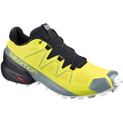 SALOMON ランニングシューズ ネイビー/イエロー z-craft_1687-0080