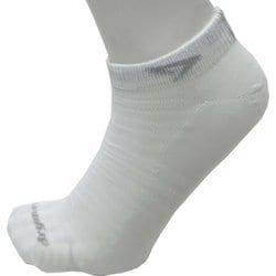 ハイパーシン ミニクルー Hyper Thin Running Mini Crew ホワイト Sサイズ(22-24cm) [ランニングウェア ソックス メンズ]