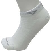 ハイパーシン ミニクルー Hyper Thin Running Mini Crew ホワイト Mサイズ(24.5-26.5cm) [ランニングウェア ソックス メンズ]