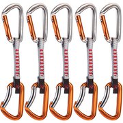 5er Pack Wall Key Lock Express Sets 2040-01721 31170 Straight Gate 10cm [カラビナ クイックドロー]