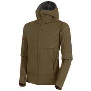 Ultimate V SO Hooded Jacket Men 1011-00061 4592 iguana-titanium melange Lサイズ [アウトドア ジャケット メンズ]