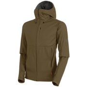 Ultimate V SO Hooded Jacket Men 1011-00061 4592 iguana-titanium melange XLサイズ [アウトドア ジャケット メンズ]