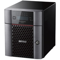 ネットワークハードディスク（NAS） TeraStation（テラステーション） TS6400DNシリーズ 8TB スナップショット機能搭載 10GbE&クアッドコアCPU搭載 4ドライブ 法人向け TS6400DN0804