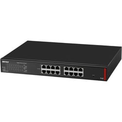 法人向け Giga対応 PoE Layer2 スマートLiteスイッチ 16ポート BS-GSL2016P