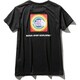 2894 ショートスリーブレインボーサークルロゴTシャツ NTW31990 (K)ブラック Sサイズ [アウトドア カットソー レディース]