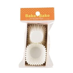 ベイクベイク チョコグラシンカップ30枚入（ホワイト） D-6412