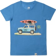 illustration T vol1 (kids) S Blue [アウトドア シャツ]