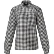 Ws LS Gingham Check Shirt XS B02 ブラック [アウトドア シャツ]