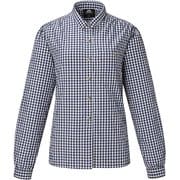 Ws LS Gingham Check Shirt L N00 ネイビー [アウトドア シャツ]