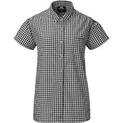 ウィメンズ SS ギンガムチェックシャツ Ws SS Gingham Check Shirt 422834 B02 ブラック XSサイズ [アウトドア シャツ レディース]