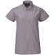 ウィメンズ SS ギンガムチェックシャツ Ws SS Gingham Check Shirt 422834 P02 パープル Mサイズ [アウトドア シャツ レディース]