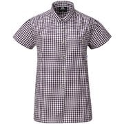 ウィメンズ SS ギンガムチェックシャツ Ws SS Gingham Check Shirt 422834 P02 パープル XSサイズ [アウトドア シャツ レディース]