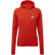 WOMENS ECLIPSE HOODED JACKET 414183 C40 カーディナルオレンジ Mサイズ [アウトドア フリース レディース]