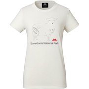 WOMENS BRITPOP TEE - SNOWDONIA 424705 W01 ホワイト Sサイズ [アウトドア カットソー レディース]