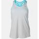 UA 2 in 1 Tank 1330252 HGY/BTB LGサイズ [トレーニング タンクトップ レディース]