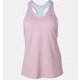 UA 2 in 1 Tank 1330252 PIG/HGY SMサイズ [トレーニング タンクトップ レディース]