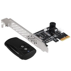 電源&リセットスイッチ無線リモコン化キット SST-ES02-PCIE