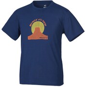 HUGO ITS THERE TS SS XS 0194 NAVY（日本：Sサイズ） [アウトドア カットソー]