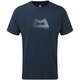 Halftone Tee XL D82 デニム ブルー [アウトドア カットソー]
