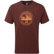 ROUNDEL TEE S D61 ダークチョコレート [アウトドア カットソー]