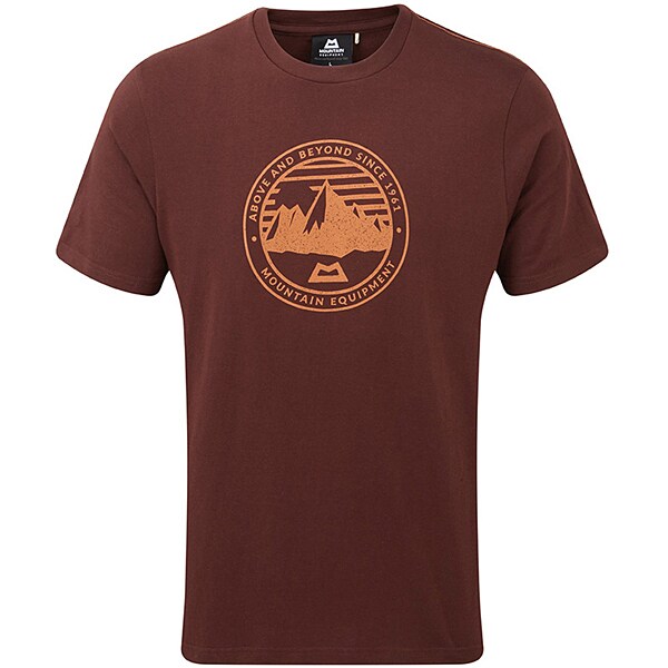 ROUNDEL TEE XL D61 ダークチョコレート [アウトドア カットソー]