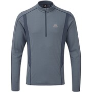 IGNIS LS ZIP TEE 411945 A15 アラスカンブルー Sサイズ [アウトドア カットソー メンズ]