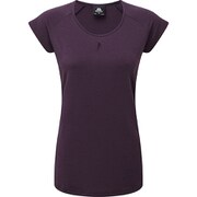 WOMENS EQUINOX TEE 412730 B24 ブラックベリー Lサイズ [アウトドア カットソー レディース]