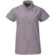 ウィメンズ SS ギンガムチェックシャツ Ws SS Gingham Check Shirt 422834 P02 パープル Lサイズ [アウトドア シャツ レディース]