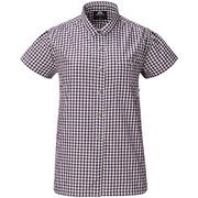 ウィメンズ SS ギンガムチェックシャツ Ws SS Gingham Check Shirt 422834 P02 パープル Lサイズ [アウトドア シャツ レディース]
