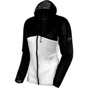Convey WB Hooded Jacket Women L 00226 black-bright w [アウトドア ジャケット＆オーバーパンツ]