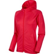 Nair ML Hooded Jacket Women XL 3532 ruby melange [アウトドア フリース・セーター]