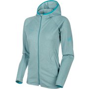Nair ML Hooded Jacket Women L 50146 waters melange [アウトドア フリース・セーター]