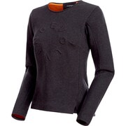 Teufelsberg ML Crew Neck AF Women XL 00228 black melange- [アウトドア カットソー]