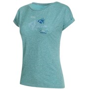 Mountain T-Shirt Women XXL 50178 waters melange [アウトドア カットソー]