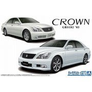 57933 ザ・モデルカー 118 トヨタ GRS182 クラウン ロイヤルサルーンG / アスリートG '03 [1/24スケール プラモデル]