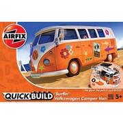 QB0032 VWキャンパーバン サーフィン [QUICKBUILD シリーズ]